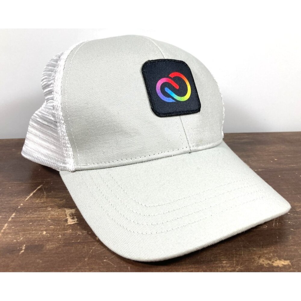 Adobe Express App Logo Snapback Mesh Trucker Hat Adjustable Cap Software